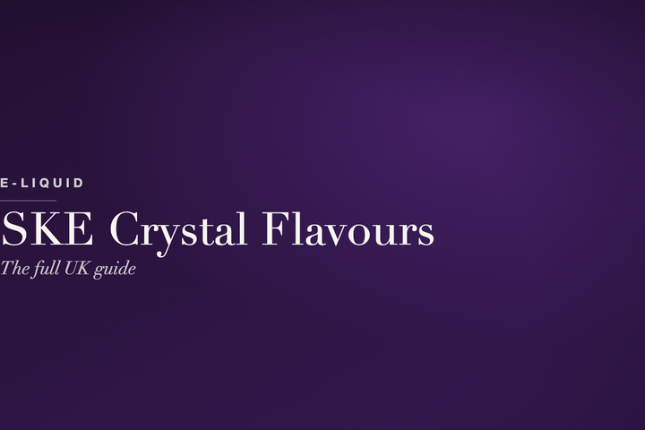 SKE Crystal E-Liquid Flavours — The Full UK Guide