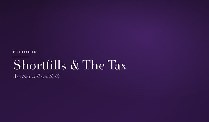 E-Liquid — are 100ml shortfills still worth buying after the UK vape tax?
