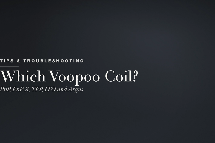 Which Voopoo Coil or Pod Do I Need?