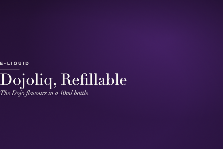 Dojoliq Nic Salts: The Dojo Flavours, Refillable