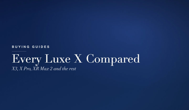 Buying Guides - every Vaporesso Luxe X kit compared: X3, X Pro and XR Max 2