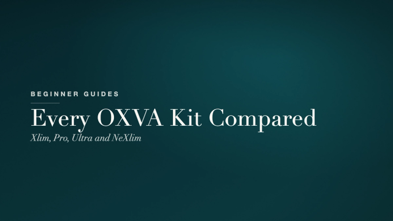 Every OXVA Pod Kit Compared: Xlim, Xlim Pro 3, 3 Ultra, Go Lite and the NeXlim Range