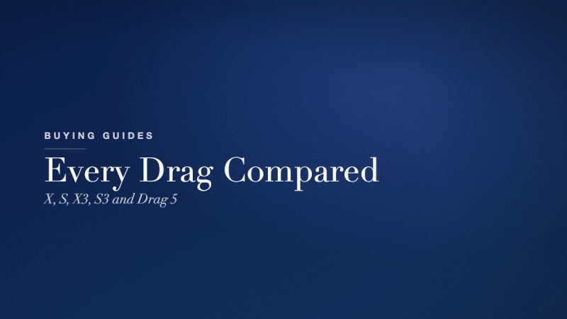 Every Voopoo Drag Compared: X, S, X3, S3 and Drag 5
