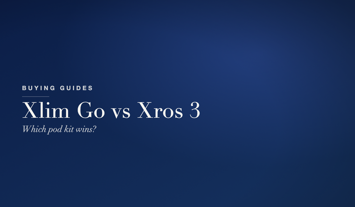 Buying Guides — OXVA Xlim Go vs Vaporesso Xros 3: which pod kit wins?