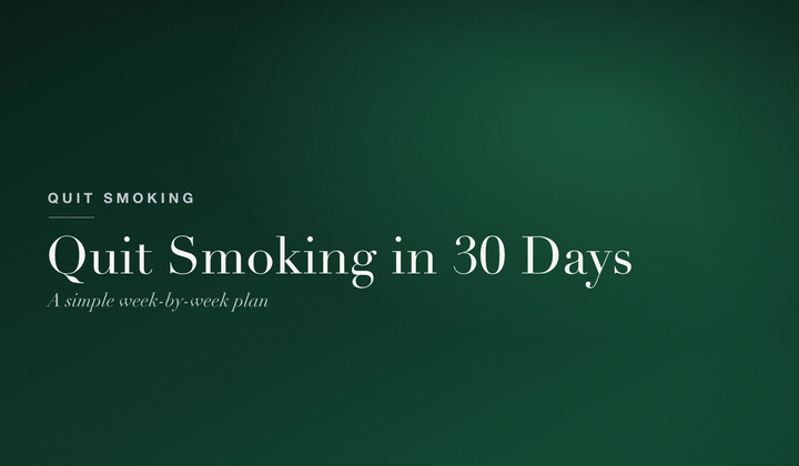 How to Quit Smoking with Vaping: A 30-Day Plan