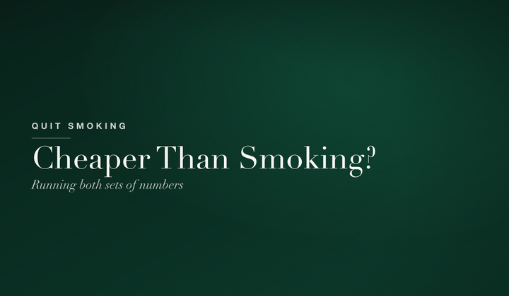 Quit Smoking — is vaping still cheaper than smoking once the vape tax applies?