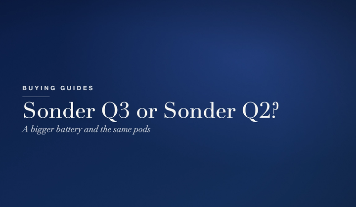 Buying Guides - Geekvape Sonder Q3 and Sonder Q2 pod kits compared