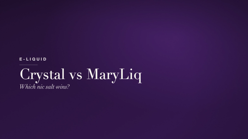 SKE Crystal vs Lost Mary MaryLiq — Which Nic Salt Should You Buy?