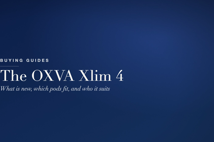 OXVA Xlim 4: co nowego, jakie wkłady pasują i dla kogo jest