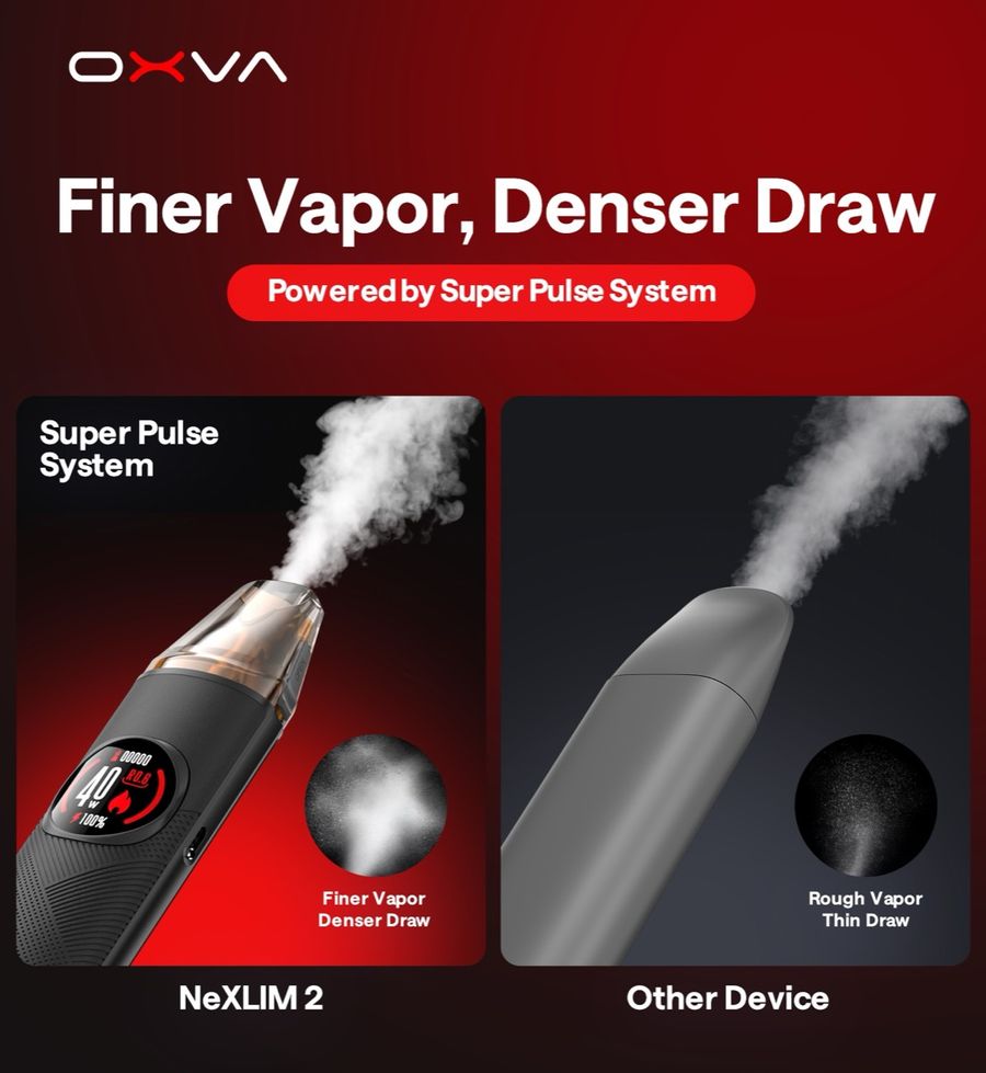 NeXlim 2 denser vapour