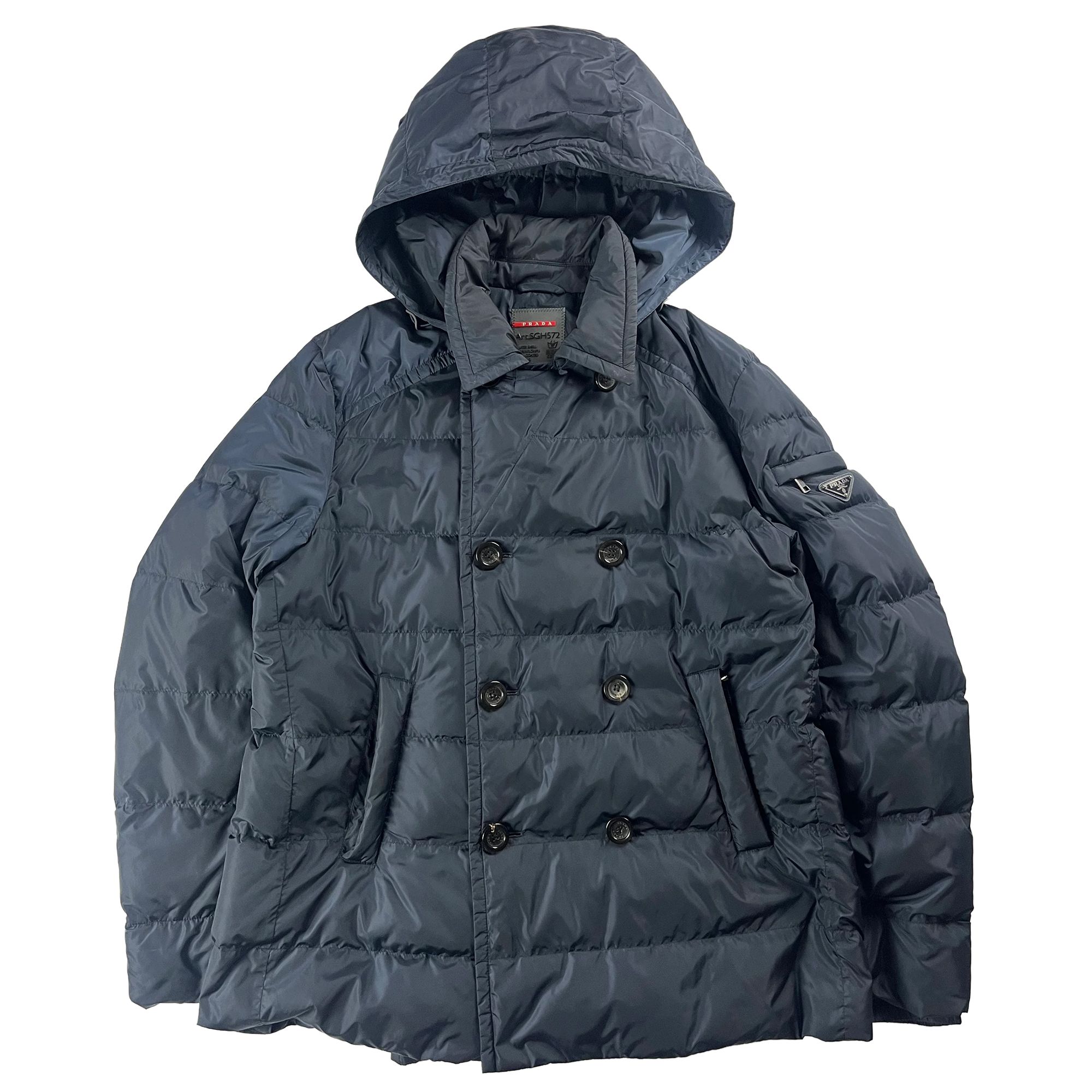 Prada Triangle Logo Puffer Jacket FW 2013 - XL