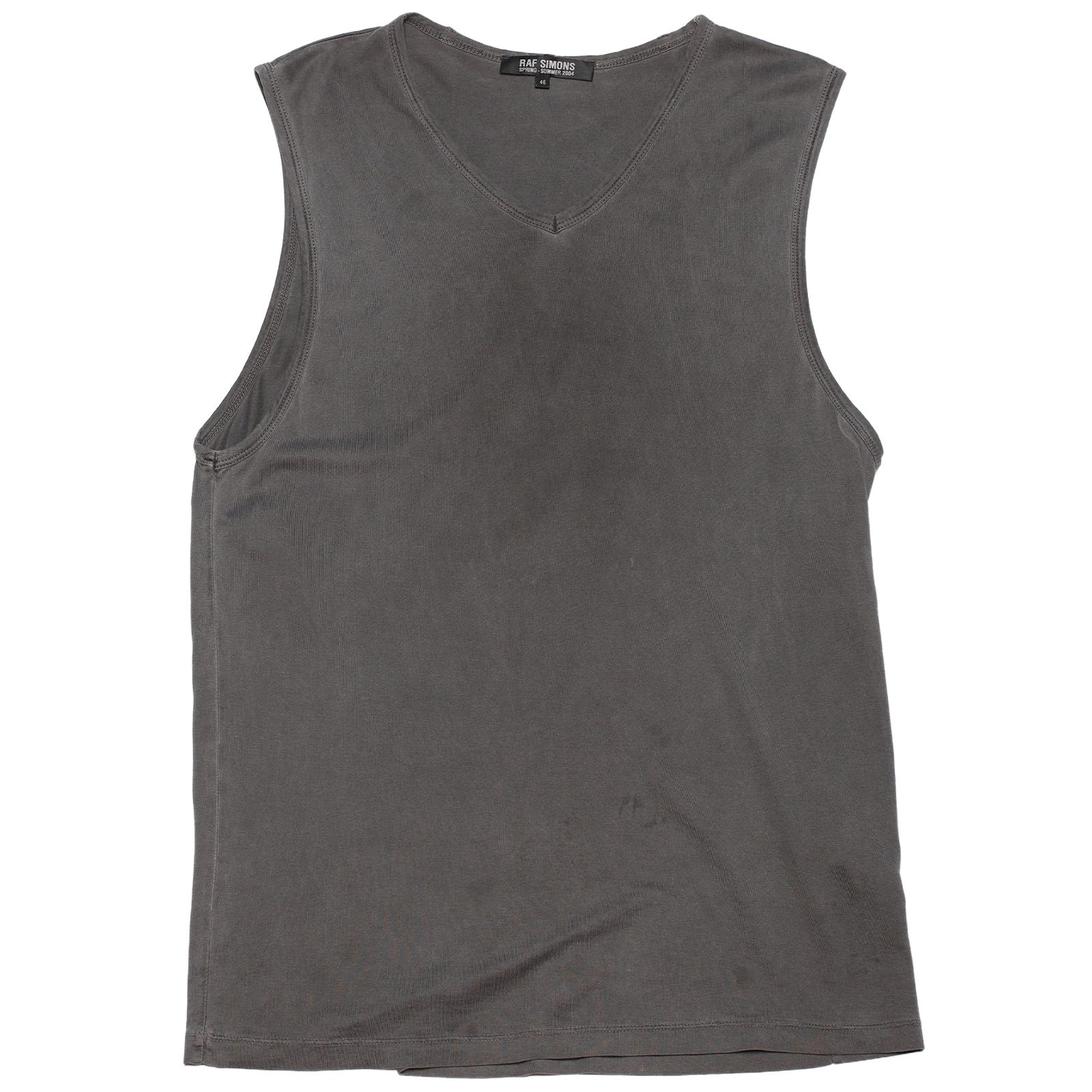 Raf Simons Spring-Summer 2004 V Neck Tank