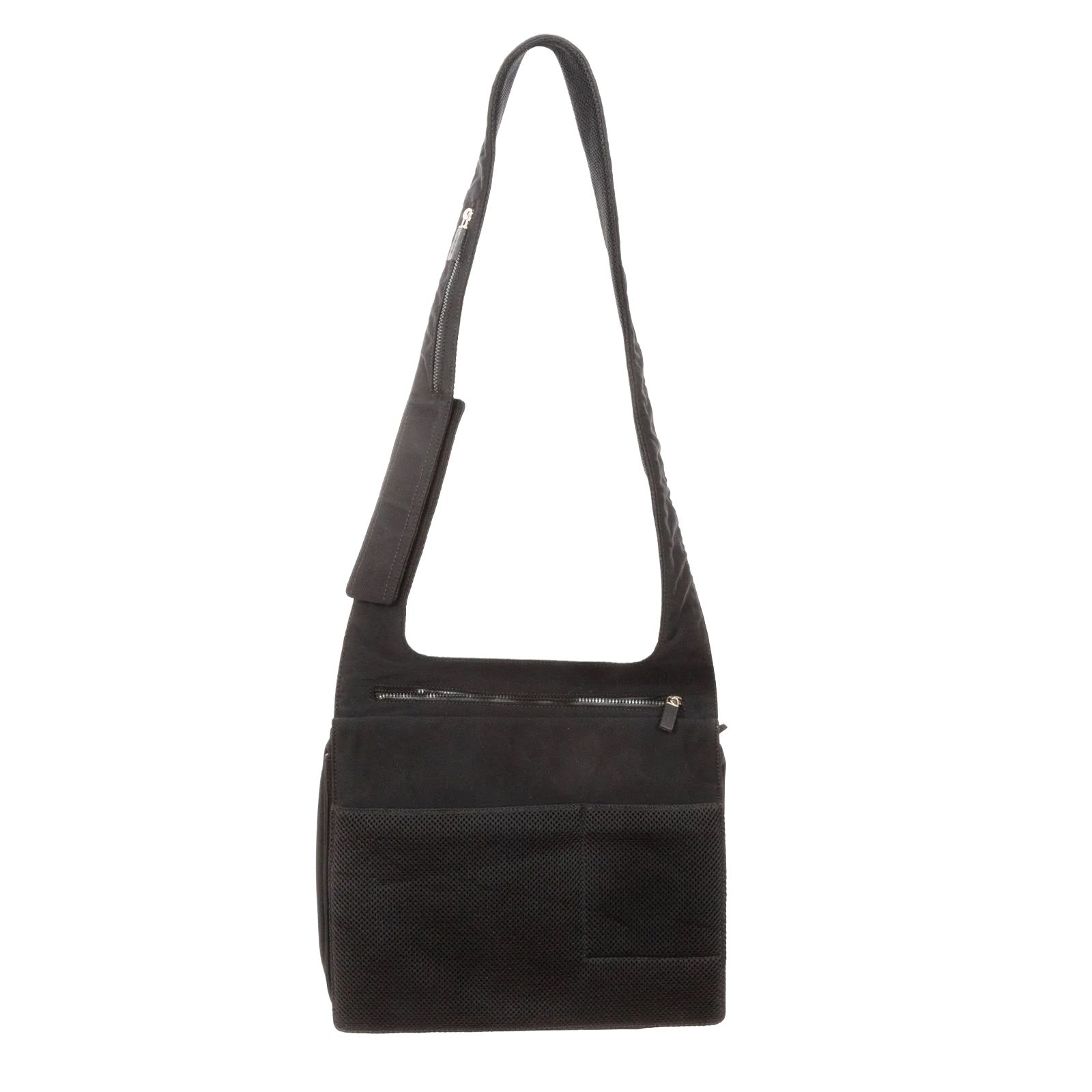 FW1999 Black Technical Shoulder Bag