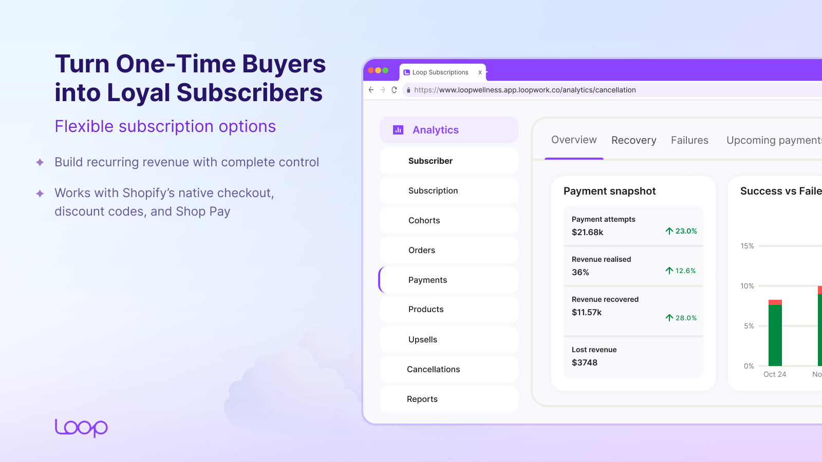 Loop Subscriptions screenshot 1