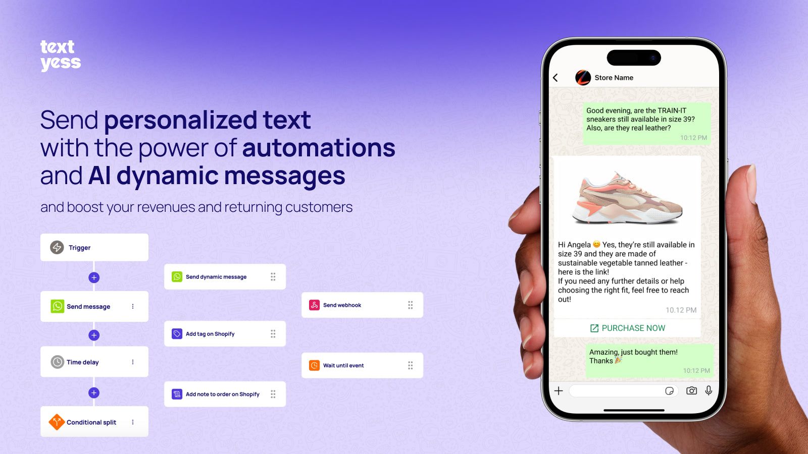 TextYess screenshot 2
