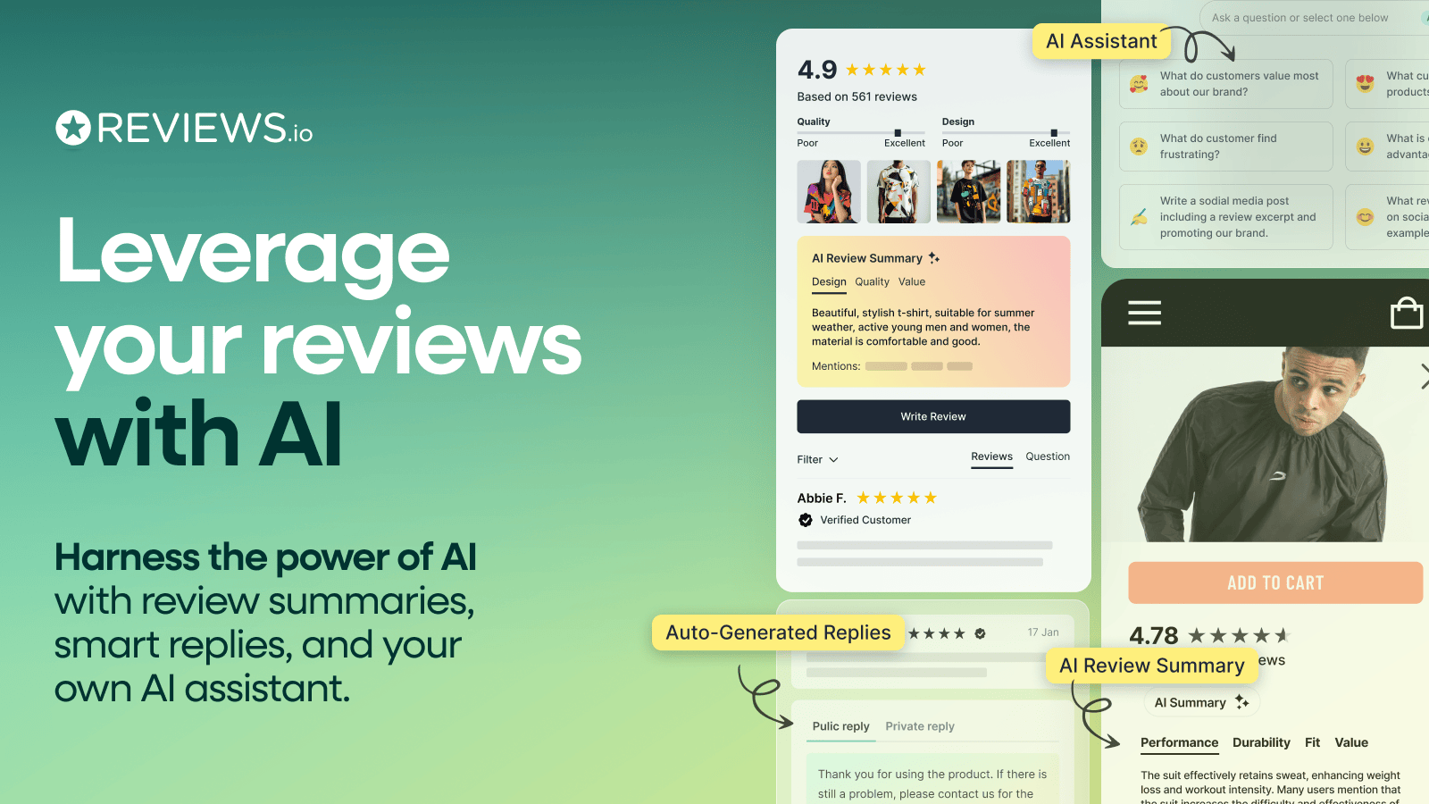 Reviews.io screenshot 2