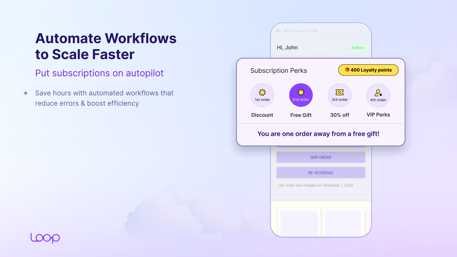 Loop Subscriptions screenshot 2