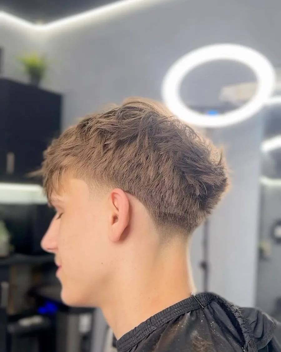 Blow-out taper crop at Chair and Blade