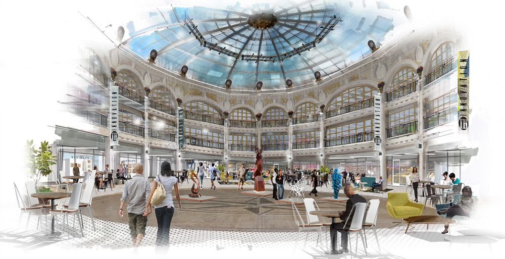 Dayton Arcade Restoration