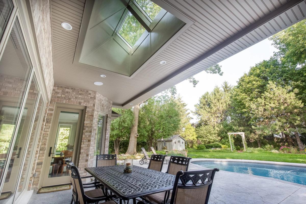 outdoor deck