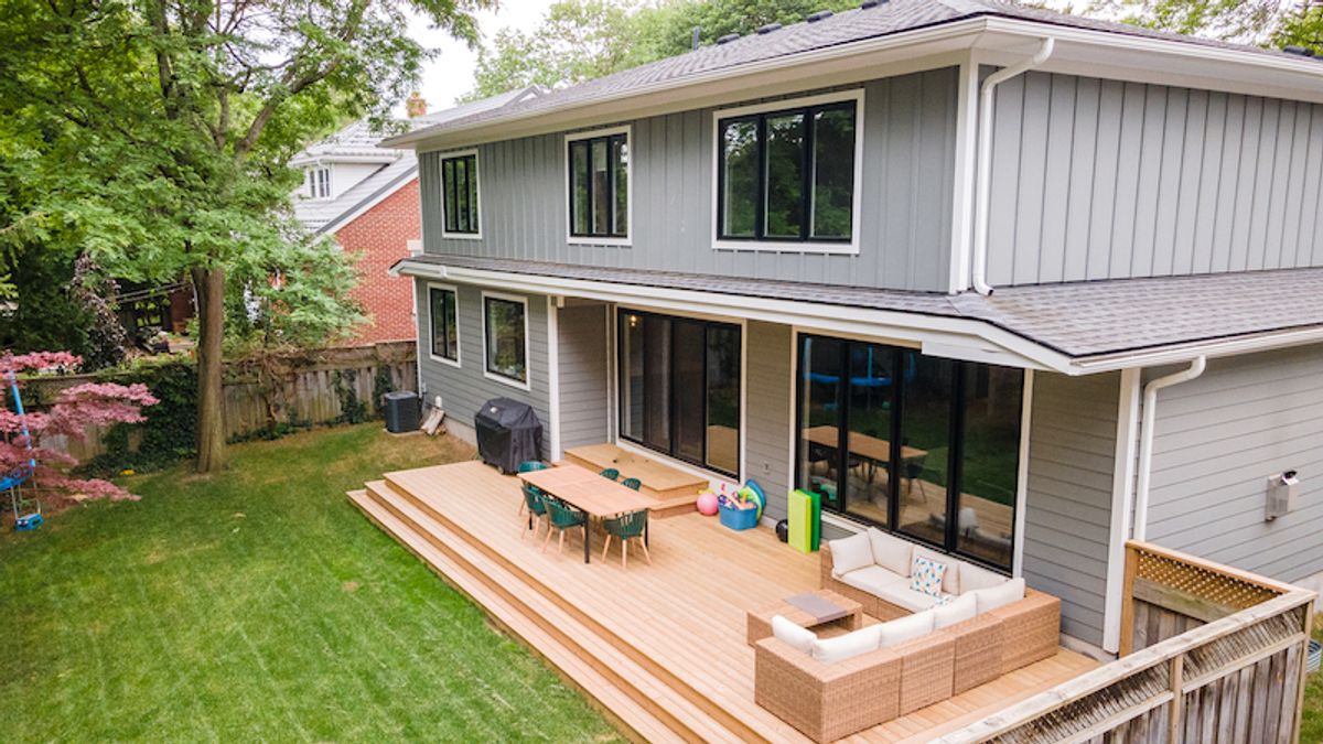 outdoor deck