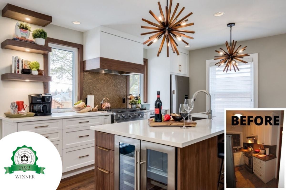 renovated kitchen