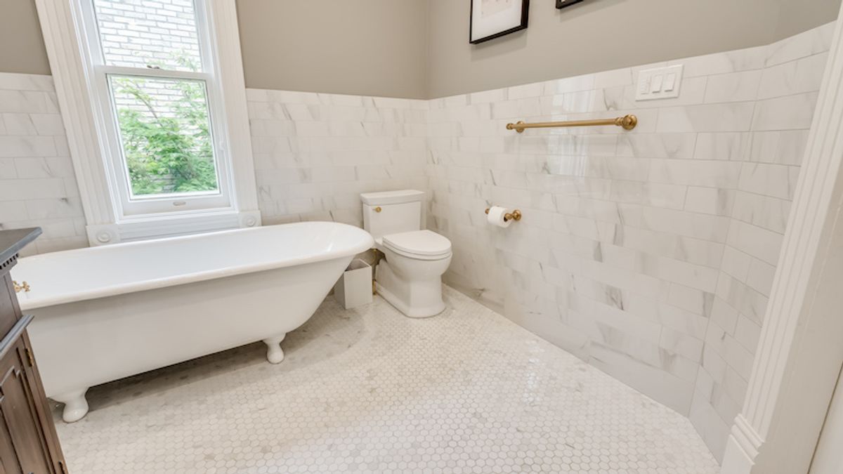 renovated bathroom