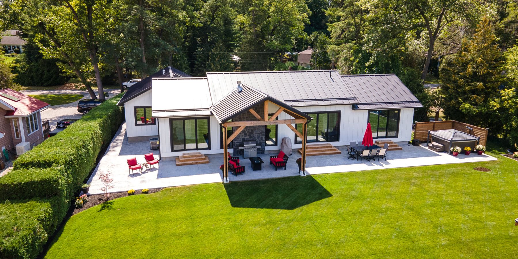 nice backyard