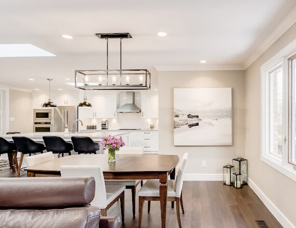 renovated dining room