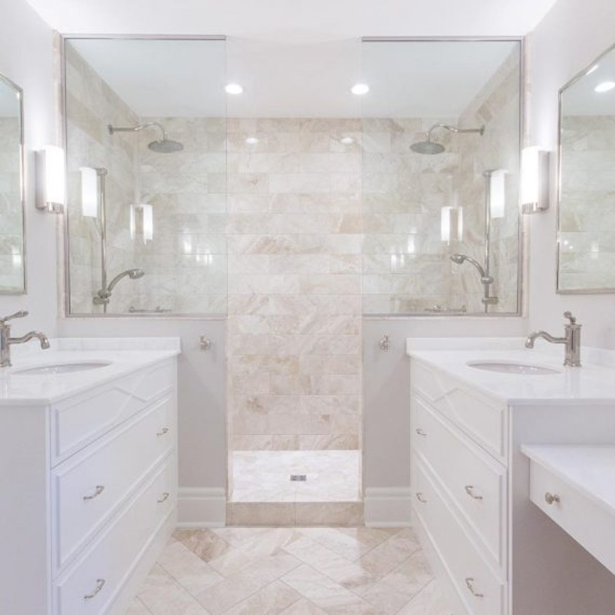 renovated shower
