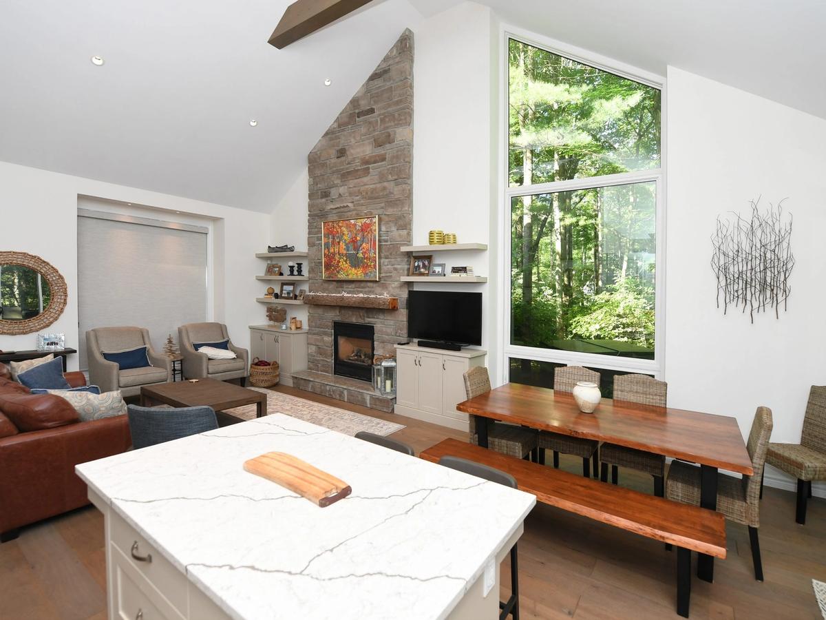remodeled living room