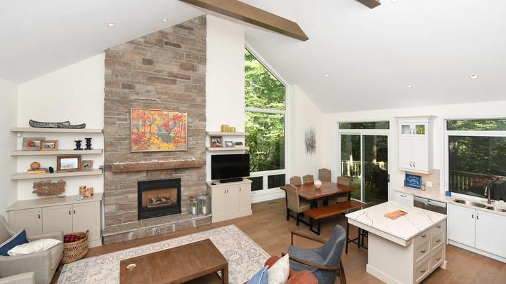 renovated living room