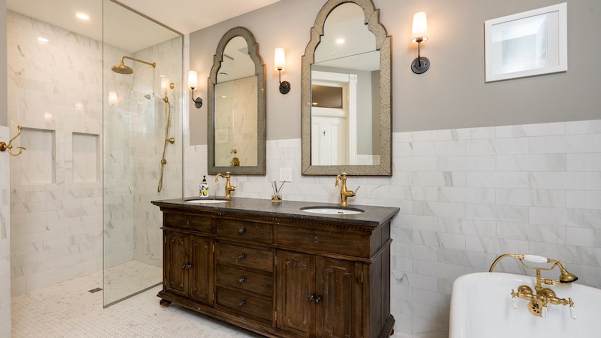renovated bathroom