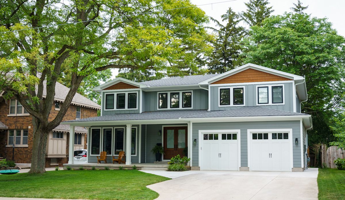 front of home
