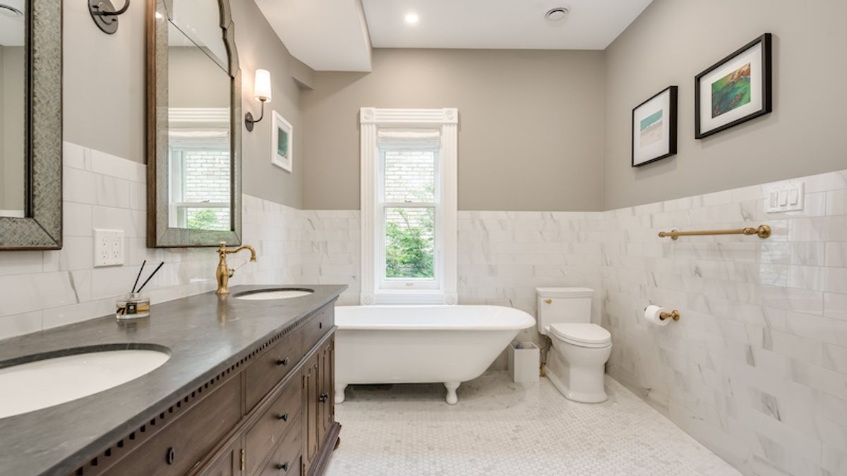 renovated bathroom