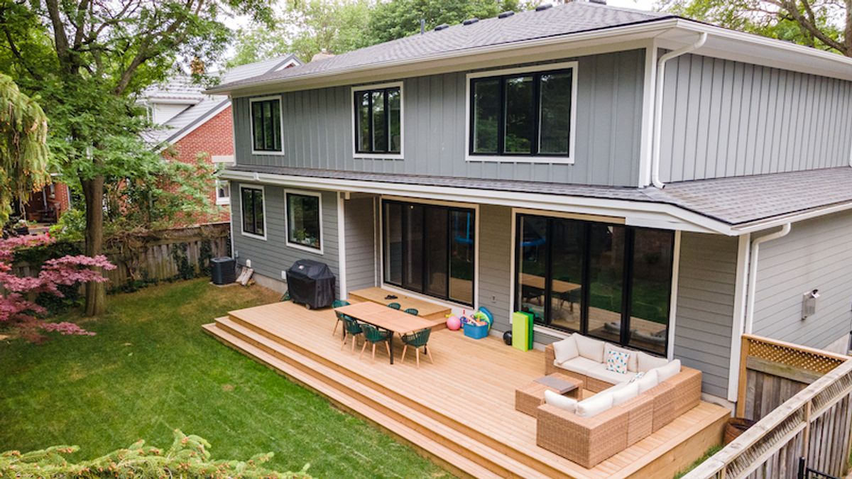 outdoor deck