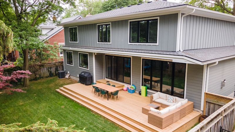 outdoor deck