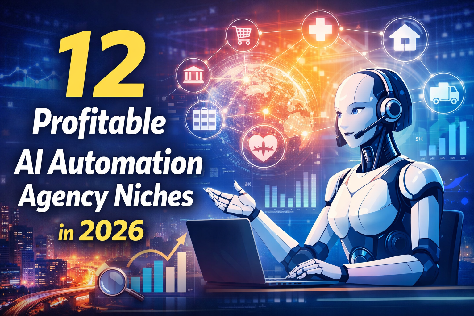 12 Profitable AI Automation Agency Niches