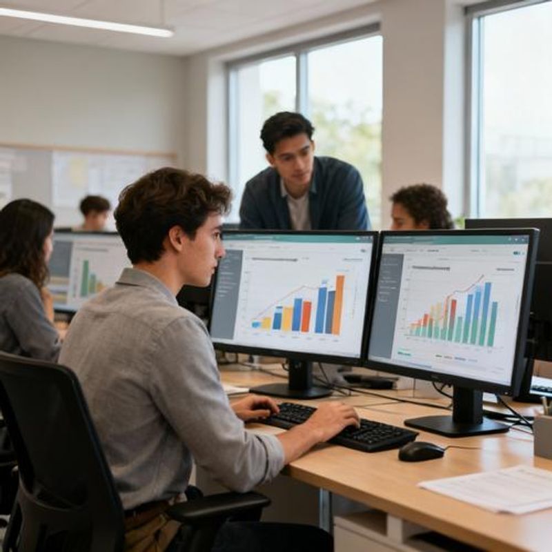 Comparison chart showing student engagement metrics before and after gamification implementation