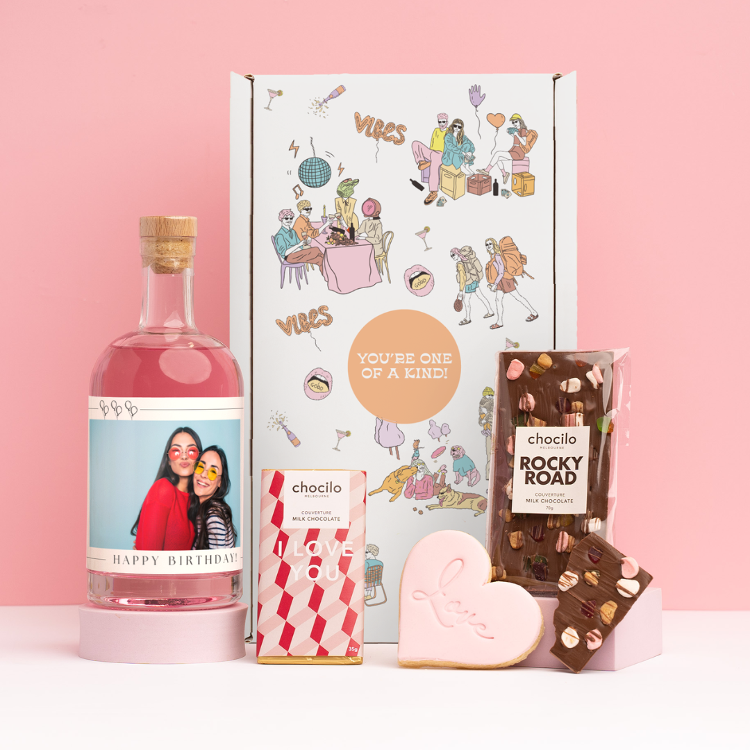 personalised alcohol gift pack