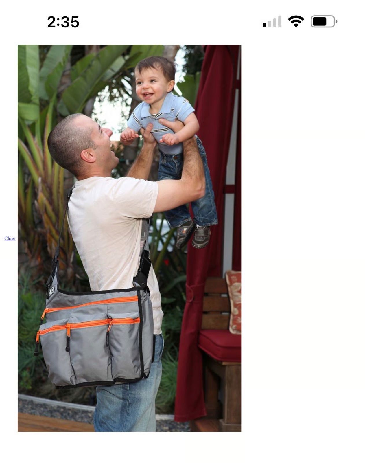 Daddy Diaper Bag