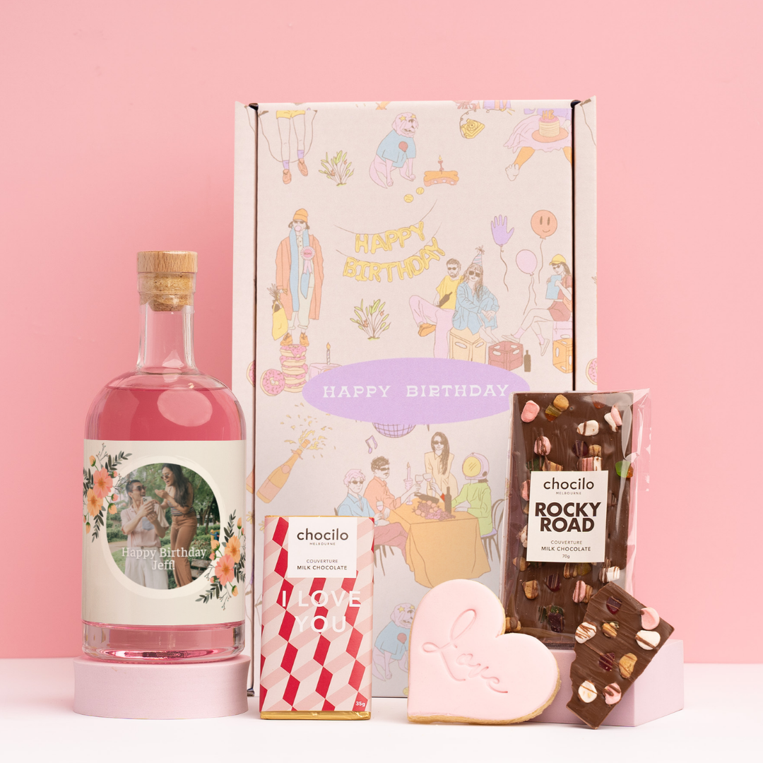 personalised alcohol birthday gift