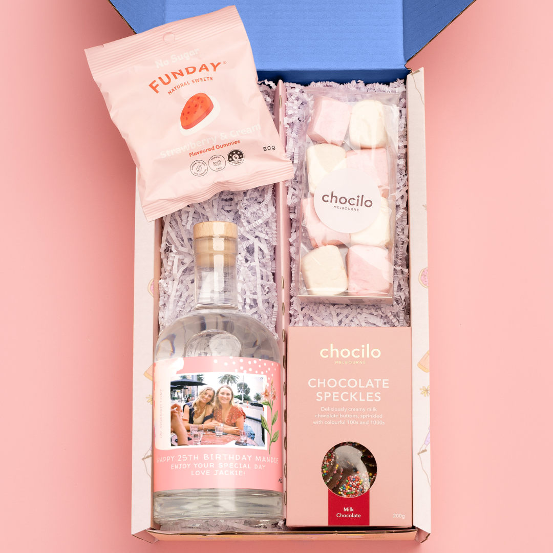 personalised alcohol gift pack