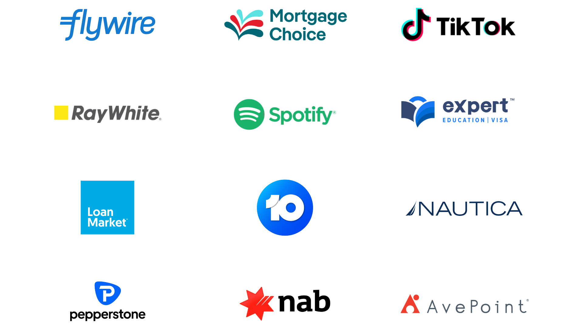 logos of companies The Neighbours Cellar has worked with