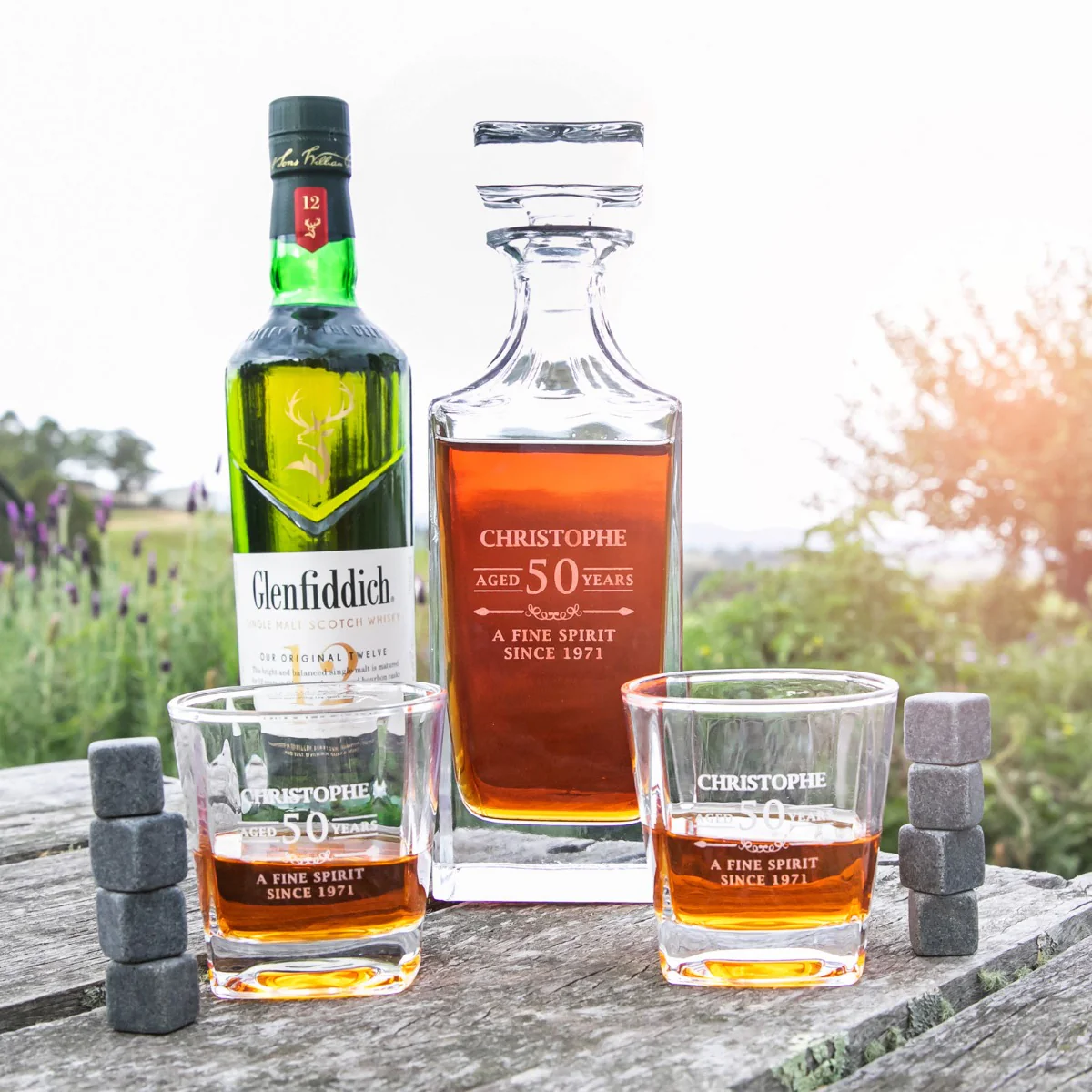 Personalised Whiskey Decanter Set