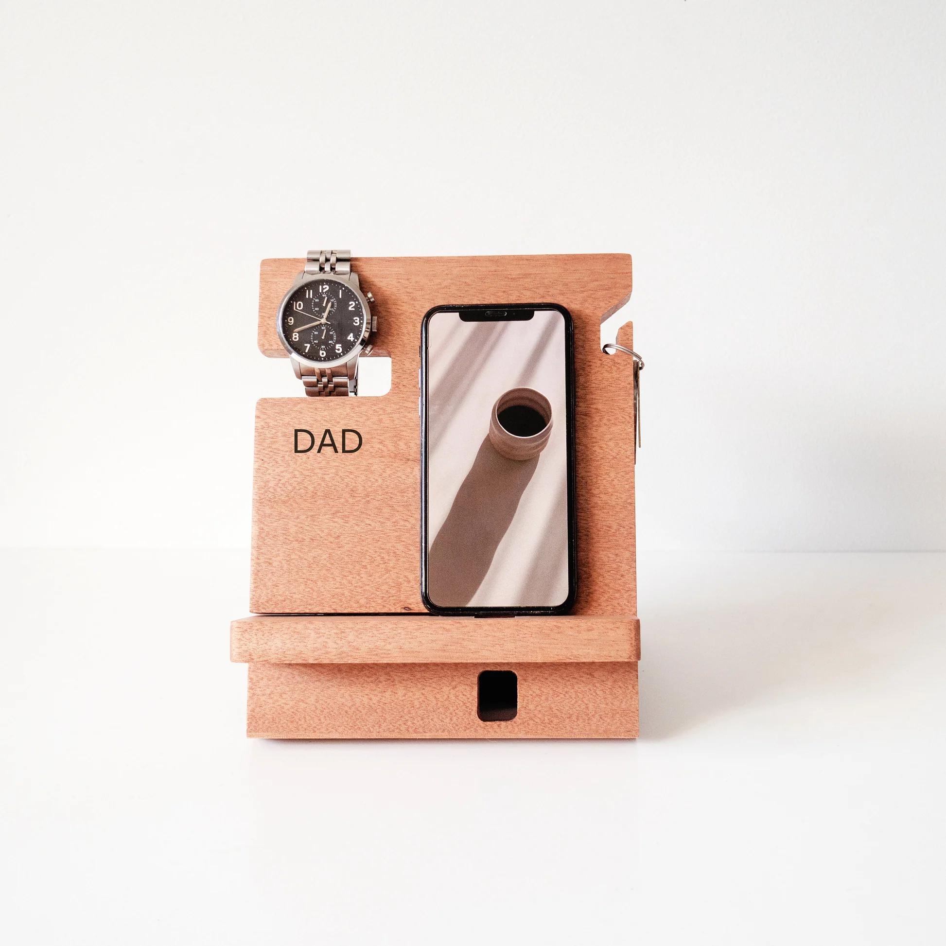 Personalised Wooden Docking Station