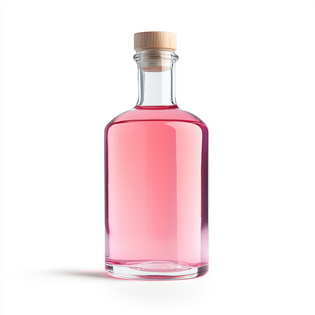 Personalised Pink Gin Bottle