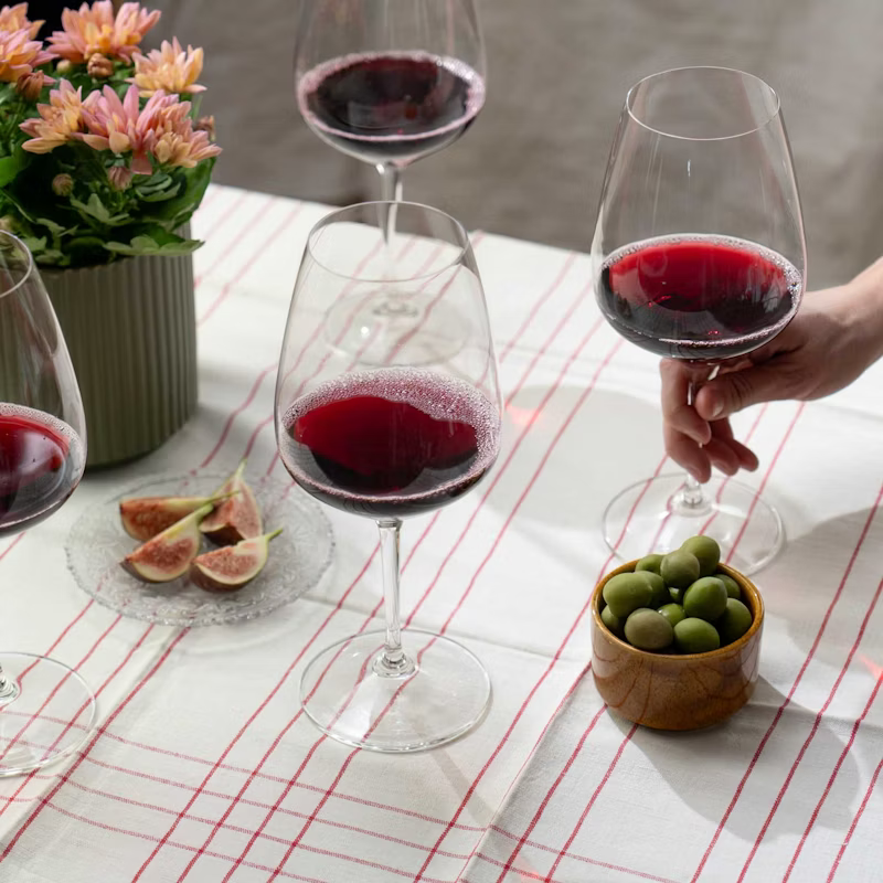 riddell wine glasses