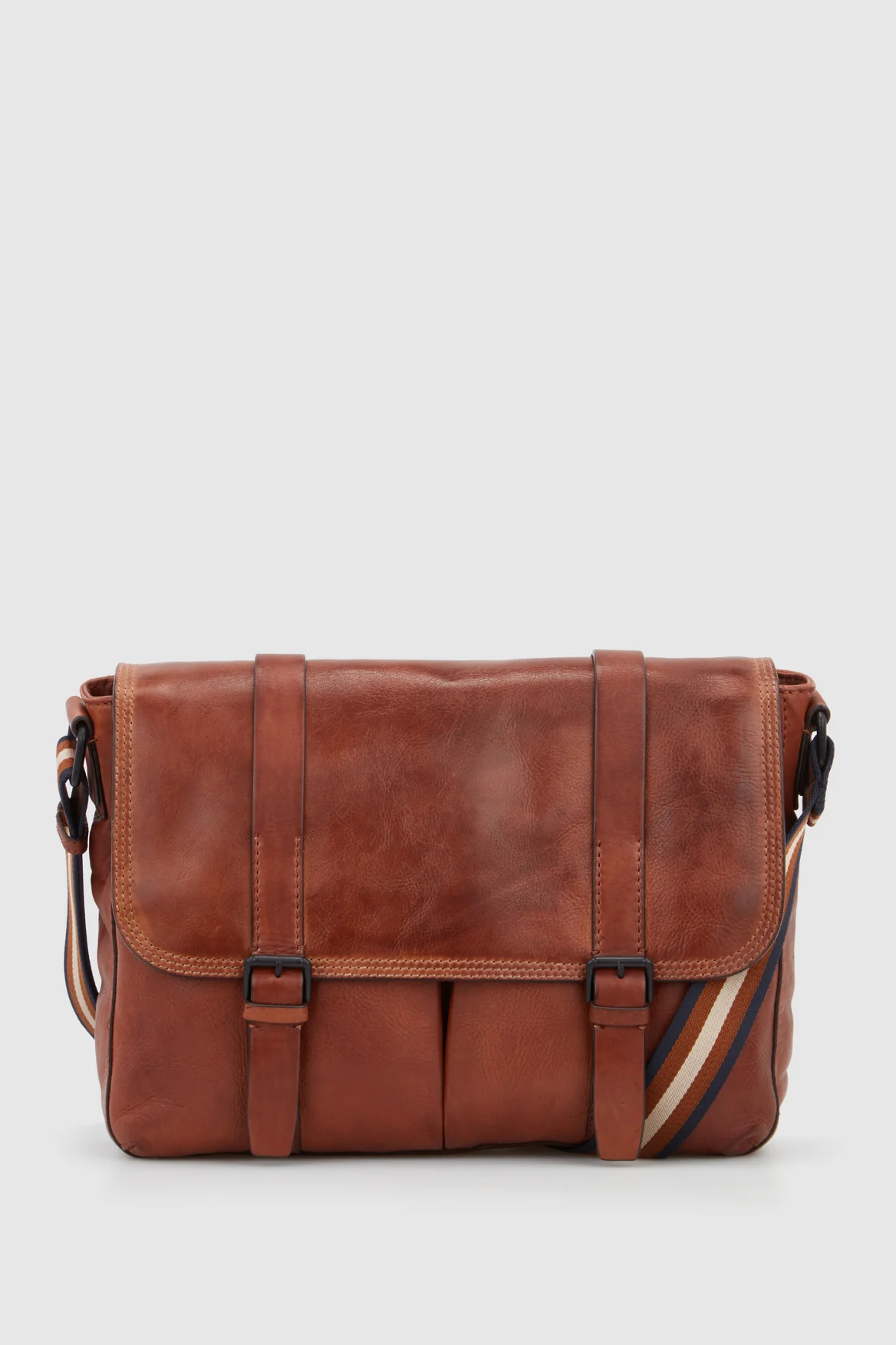 Leather Messenger Bag
