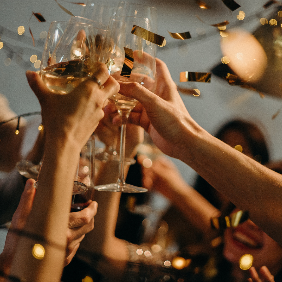 champagne celebration